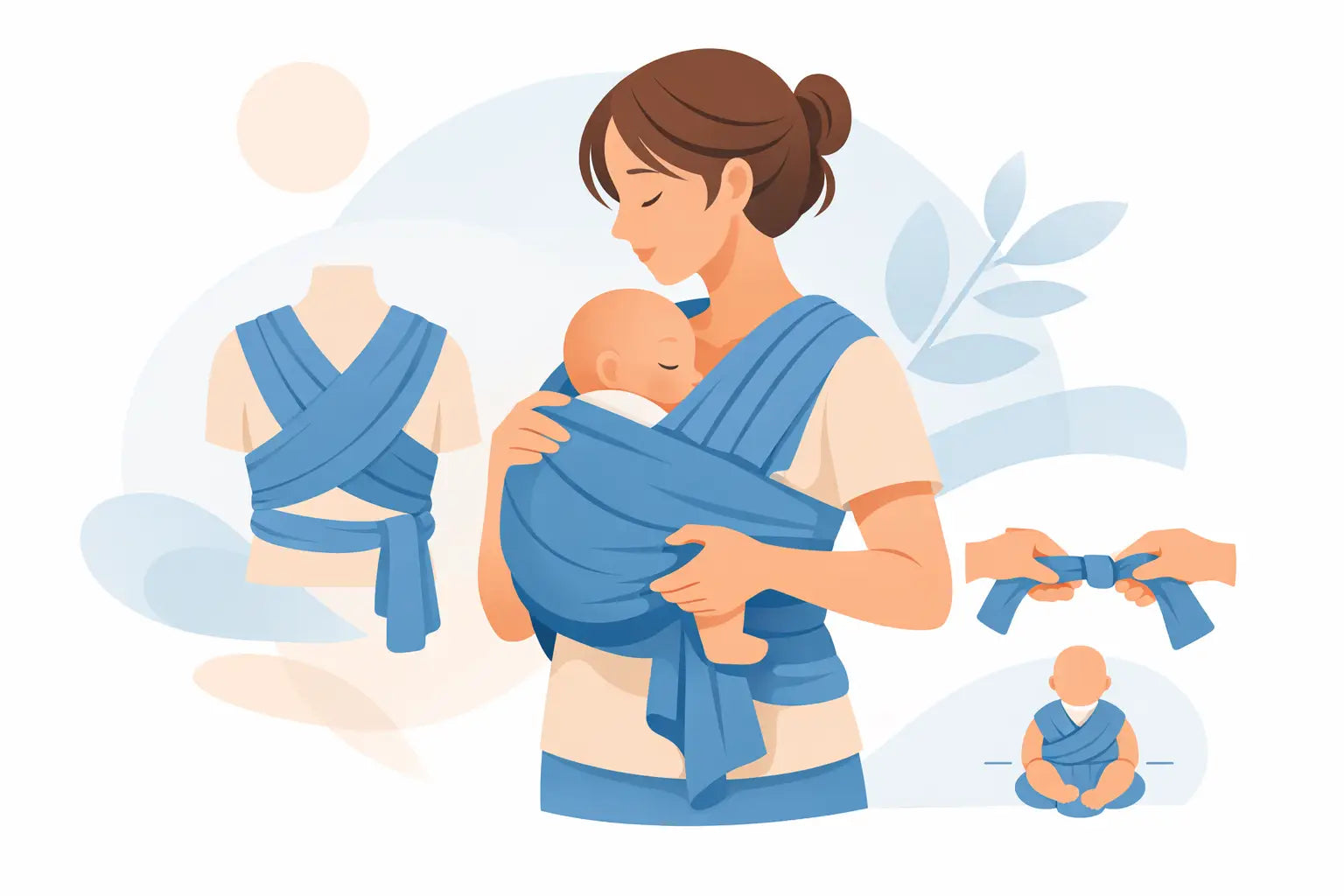 How to Tie a Baby Wrap Safely