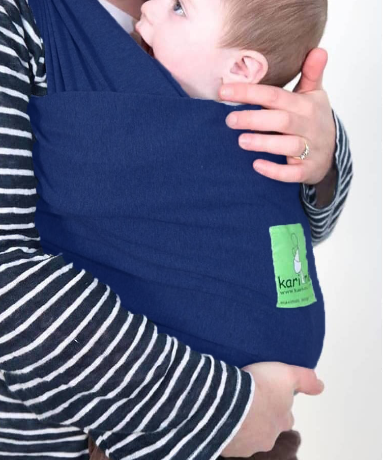 Kari Me Stretch Wrap - Navy